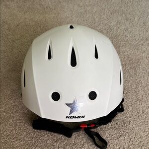 Kombi Kids White Helmet size S